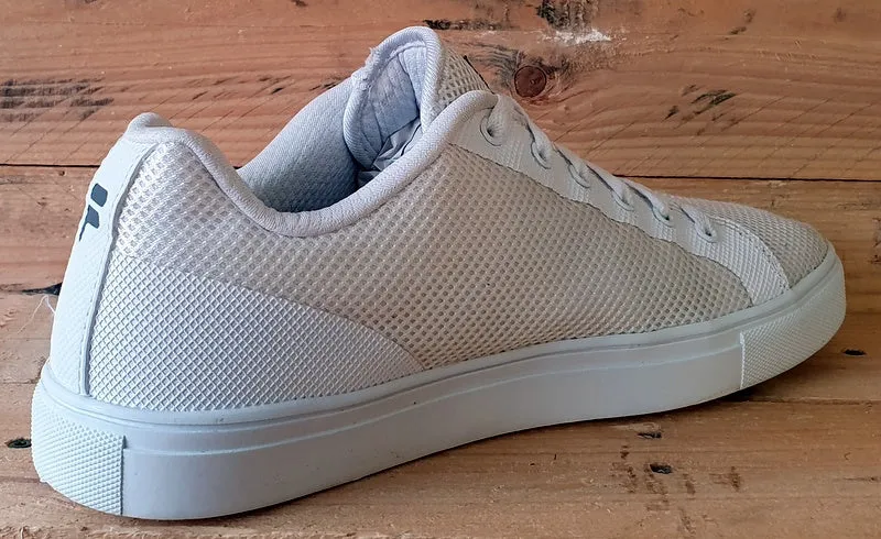 Fila Low Nylon Textile Trainers UK8/US9/EU42 1CM00390-101 White/Grey