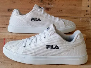 Fila Low Nylon Textile Trainers UK8/US9/EU42 1CM00390-101 White/Grey