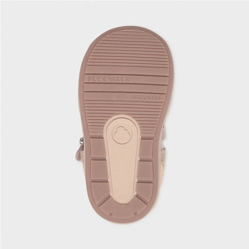 First Steps Leather Heart Sandal by Mayoral