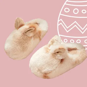 Fluffy Bunny Slippers