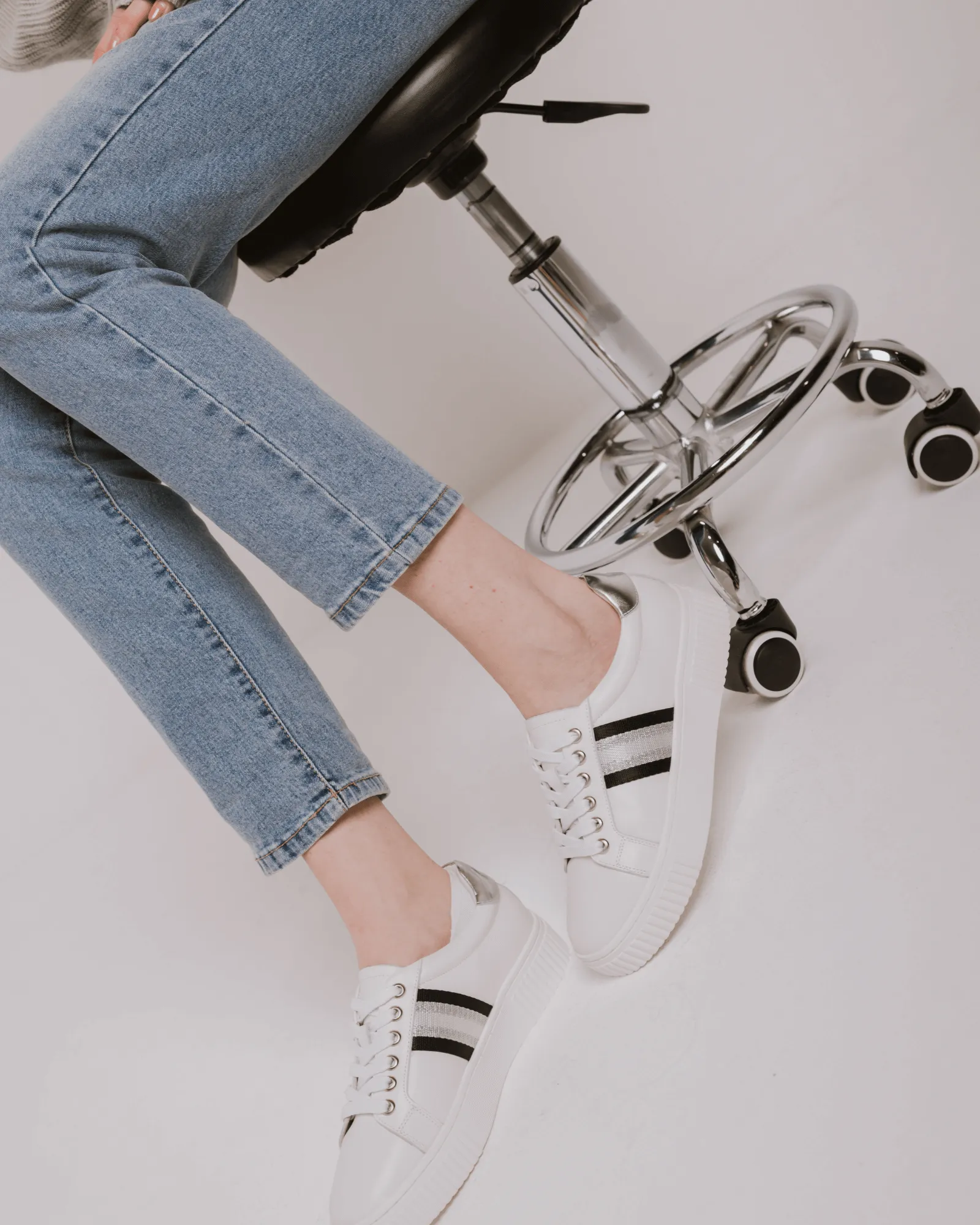 GAGA WHITE/BLACK