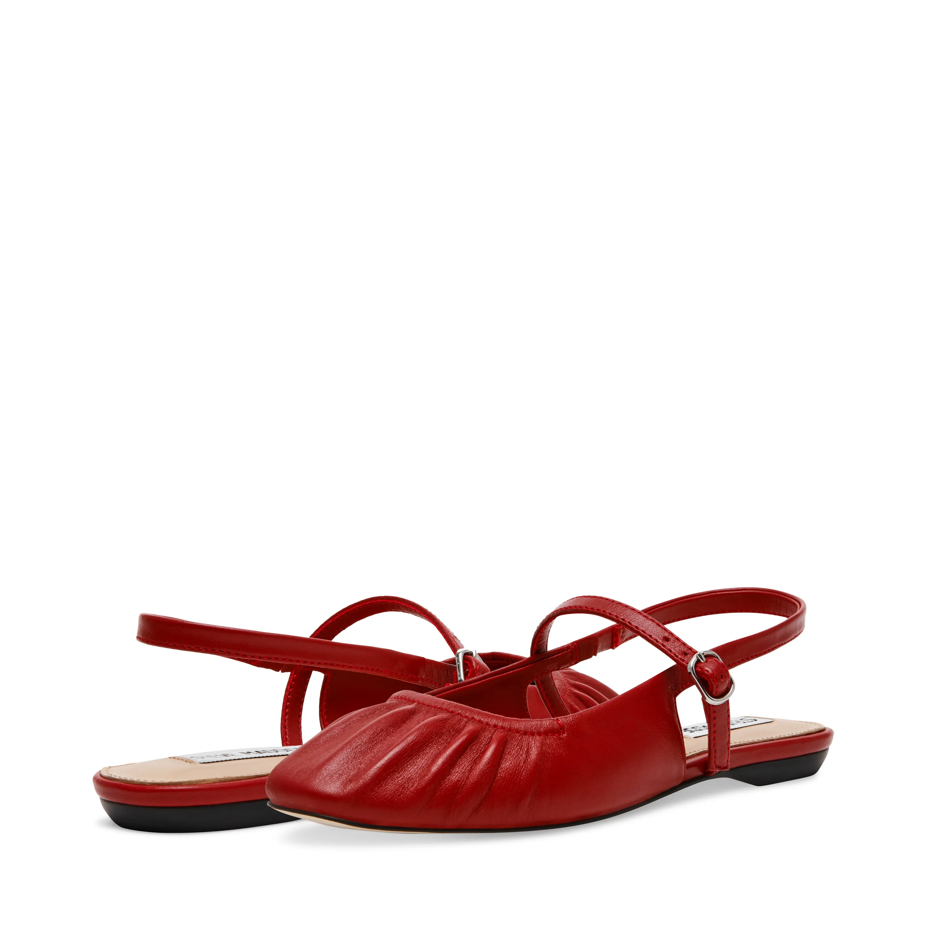 Garson Pump RED LEATHER