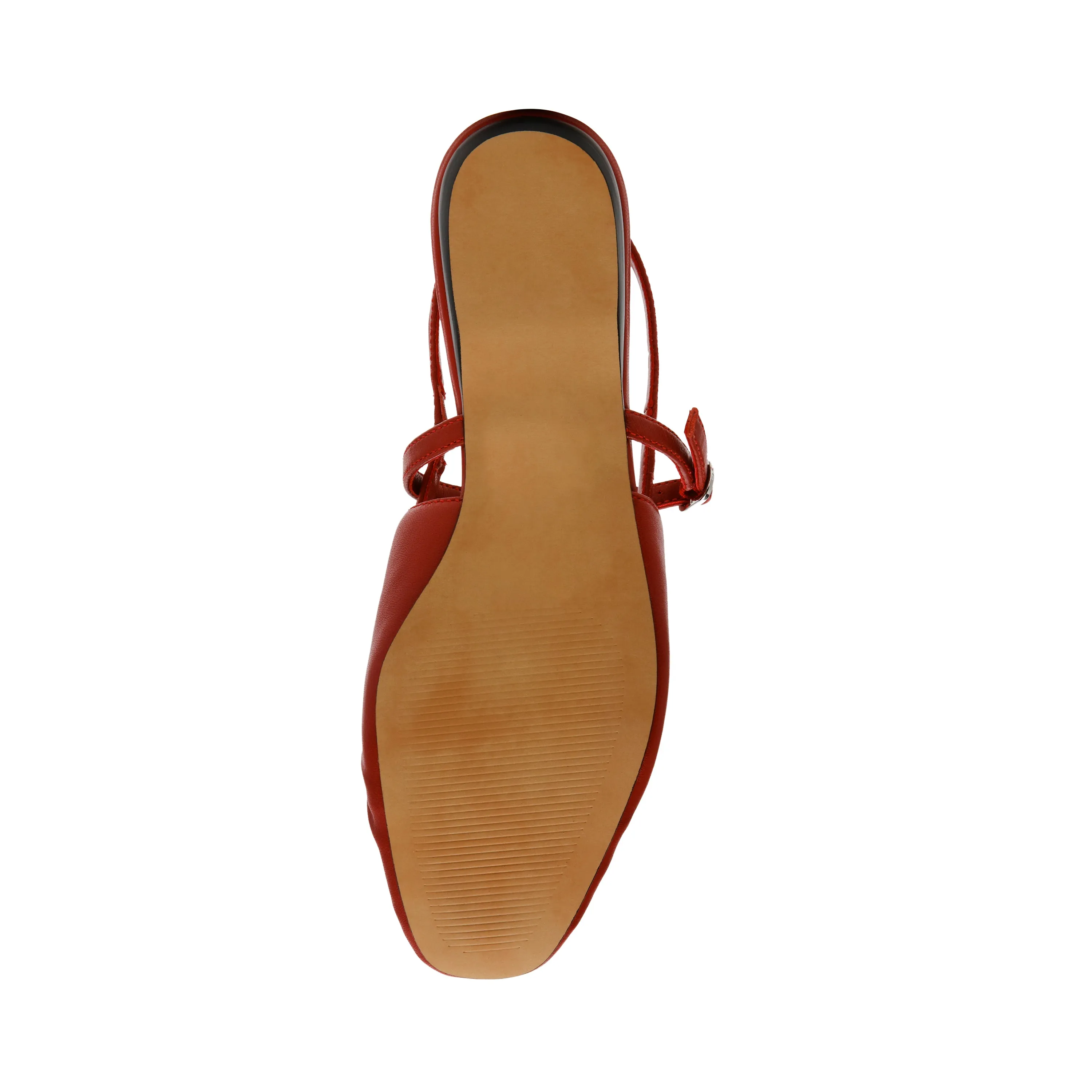 Garson Pump RED LEATHER
