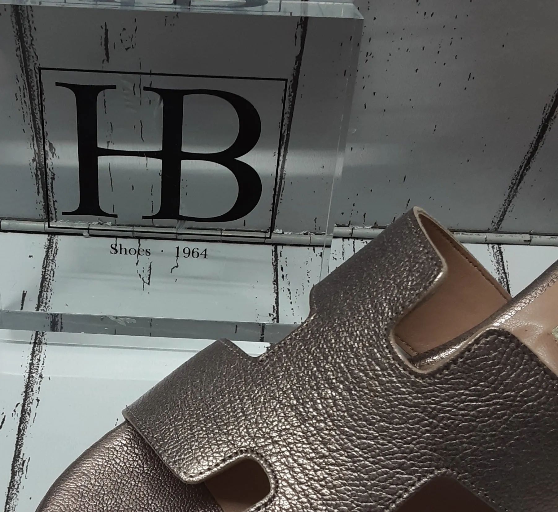 HB Italia - 62 - RAME SAFIRA 5598 - T.40 - SLIP ON MULE - (Rose Gold)