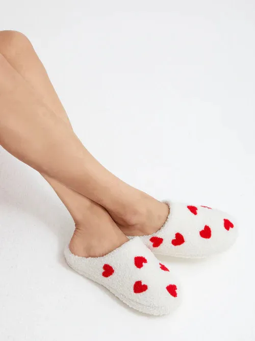 Hearts Slippers