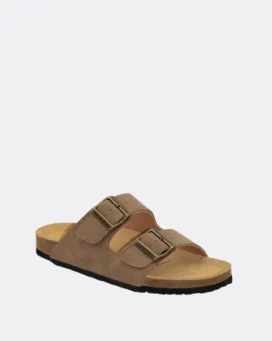 Human Shoes - Ibiza Slide - Taupe