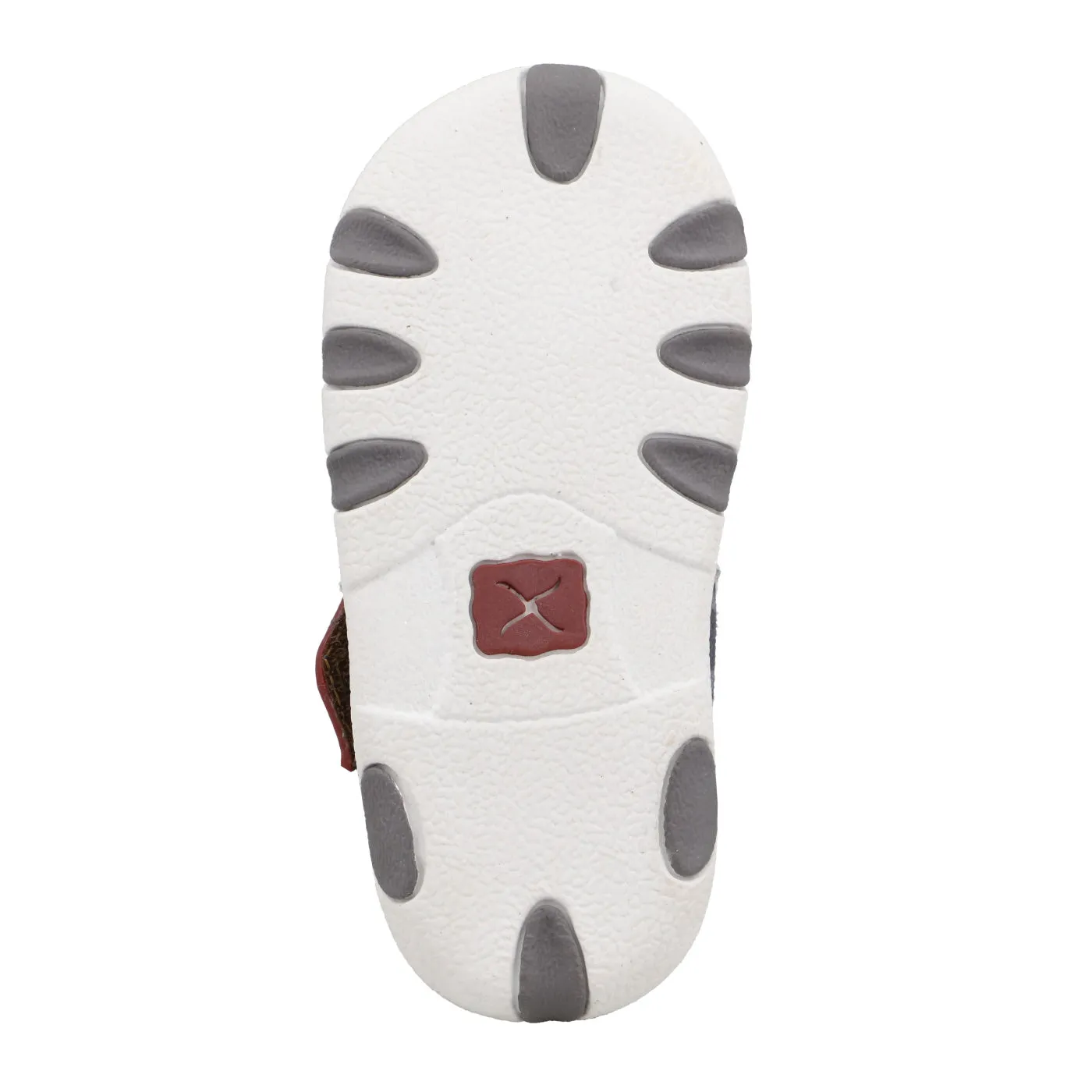 Infant/Toddler Twisted X Grey Aztec Moc