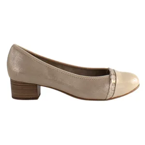 Jana  Block Heeled pumps - 22366-41 - Gold