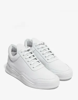 Jasper White Low Top Trainers