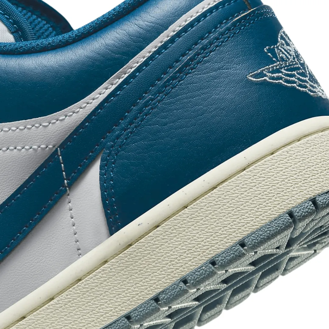 Jordan - Men's Air Jordan 1 Low SE 'Industrial Blue' - White / Industrial Blue / Blue Grey / Sail
