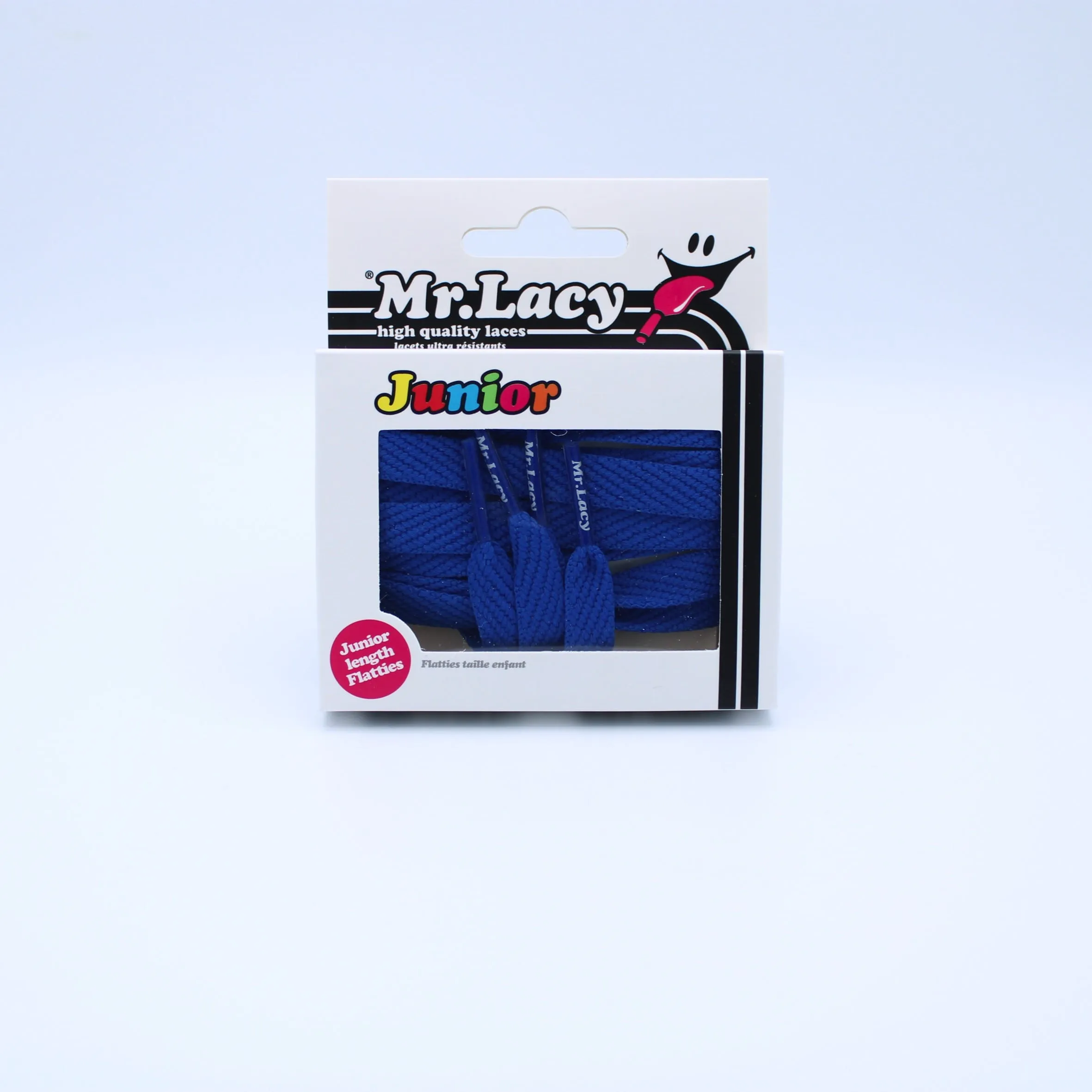 Junior Flatties Shoelaces · Royal Blue