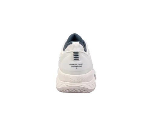 K-Swiss Men's Hypercourt Supreme 2 Star White Moonstruck Indian Teal Shoes