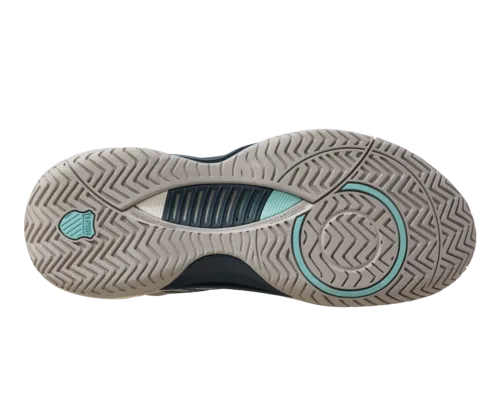 K-Swiss Men's Hypercourt Supreme 2 Star White Moonstruck Indian Teal Shoes