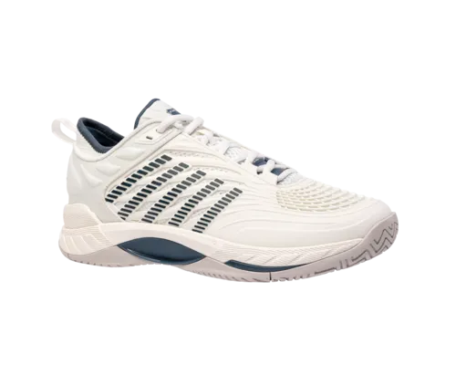 K-Swiss Men's Hypercourt Supreme 2 Star White Moonstruck Indian Teal Shoes