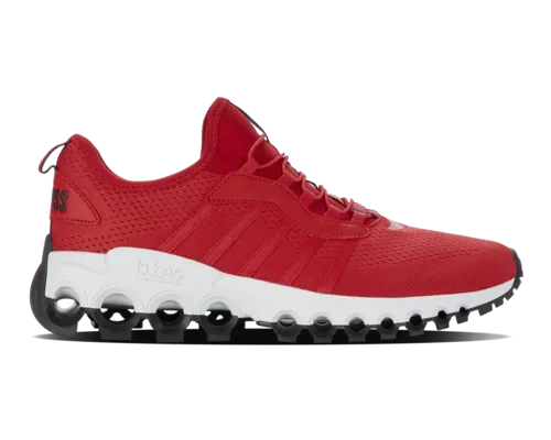 K-Swiss Men's Tubes Slip-On Red White Black Shoes