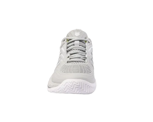 K-Swiss Women's Hypercourt Supreme 2 Gray Violet White Lime Green Shoes