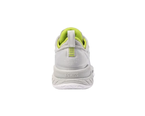K-Swiss Women's Hypercourt Supreme 2 Gray Violet White Lime Green Shoes