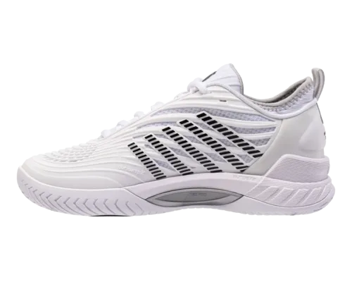 K-Swiss Women's Hypercourt Supreme 2 White Vapor Blue Black Shoes