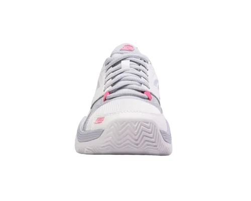 K-Swiss Women's Speedex Padel White Arctic Ice Neon Pink Shoes