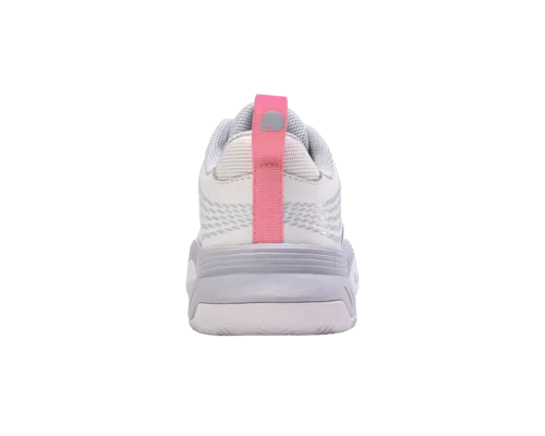 K-Swiss Women's Speedex Padel White Arctic Ice Neon Pink Shoes