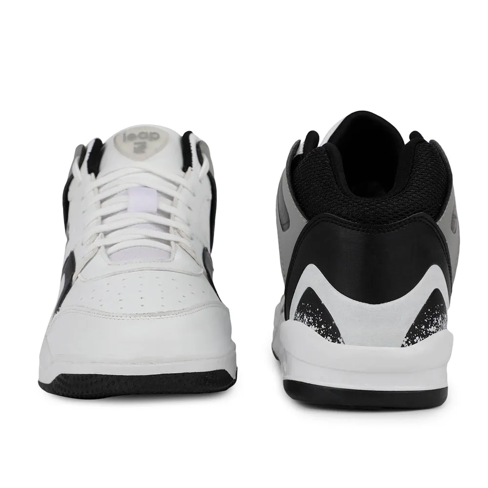 Leap7x Casual White Sneakers For Mens PRESTON By Liberty