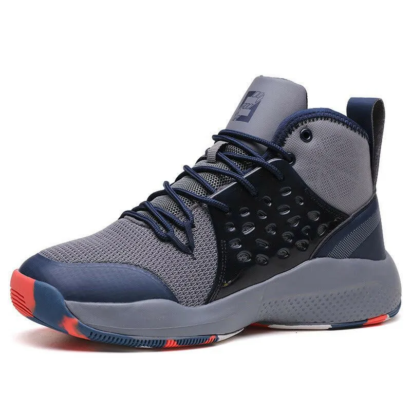 Lightweight High-Top Student Basketball Sneakers