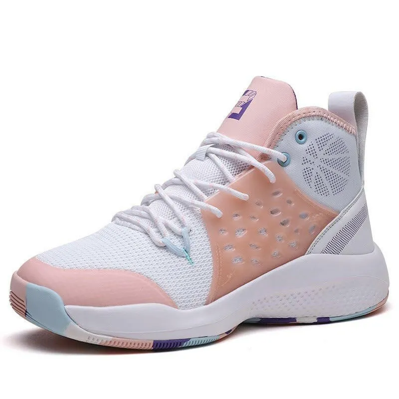 Lightweight High-Top Student Basketball Sneakers