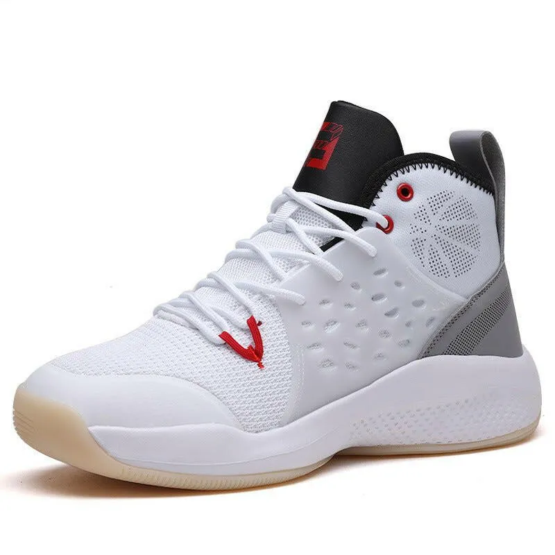 Lightweight High-Top Student Basketball Sneakers