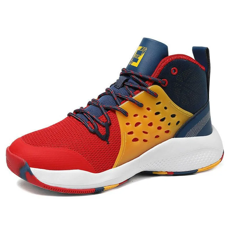 Lightweight High-Top Student Basketball Sneakers