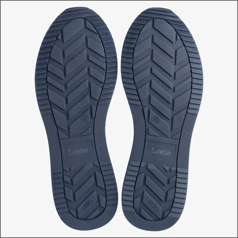Loake Bannister Navy Trainer@