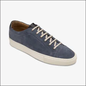 Loake Dash Light Blue Suede Sneaker@