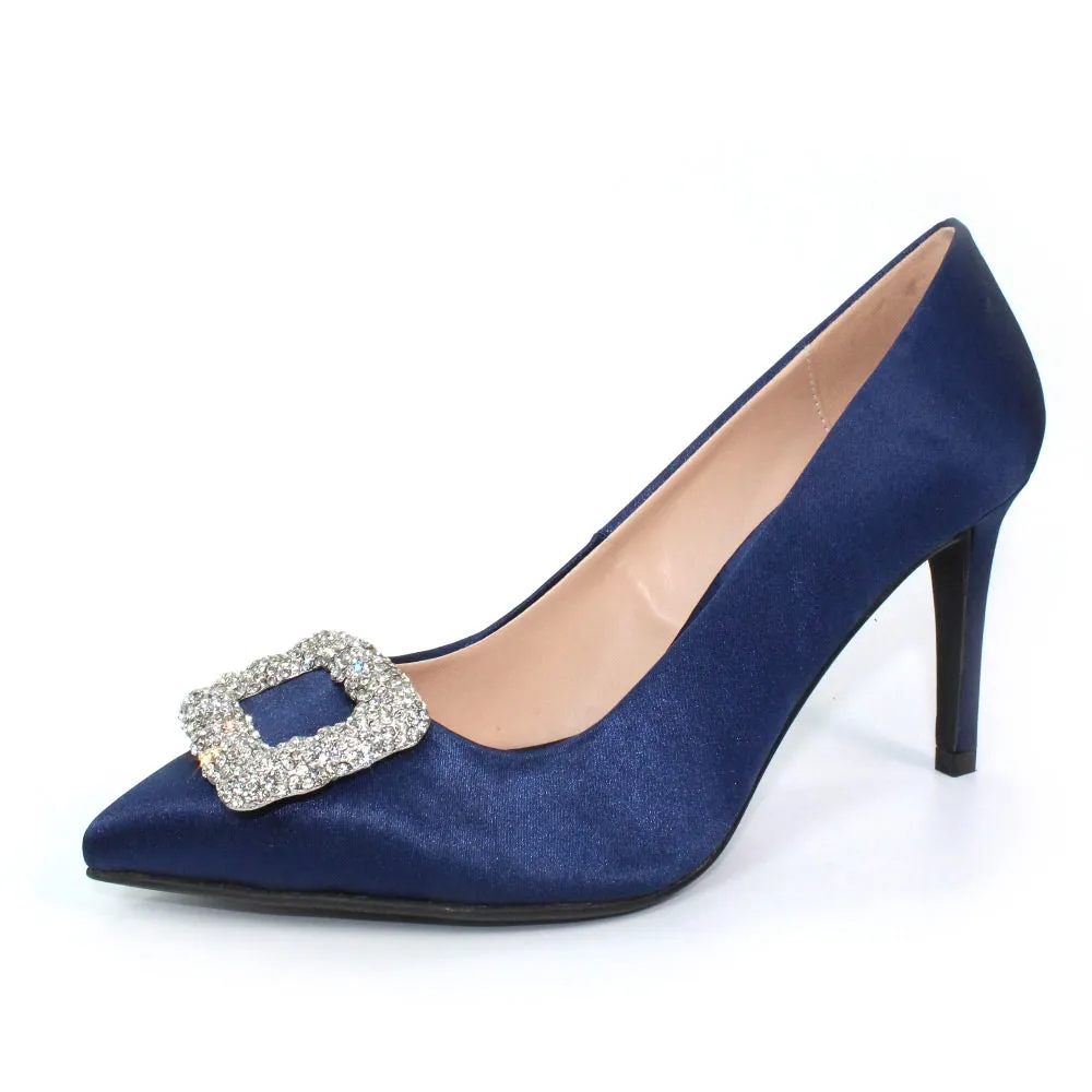 Lunar Lilac Blue High Heel Shoes