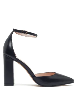 Marnie Black Leather