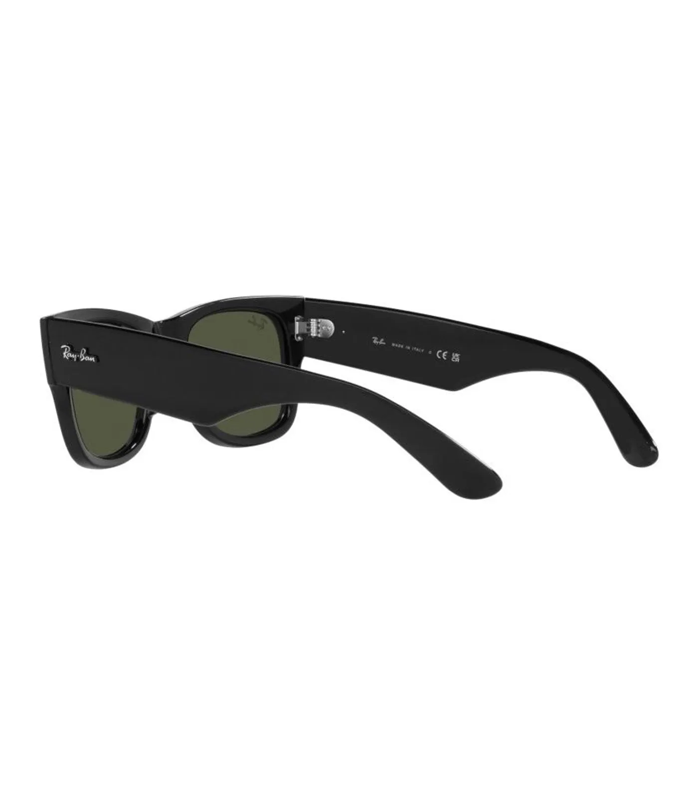 Mega Wayfarer Sunglasses 52 Black