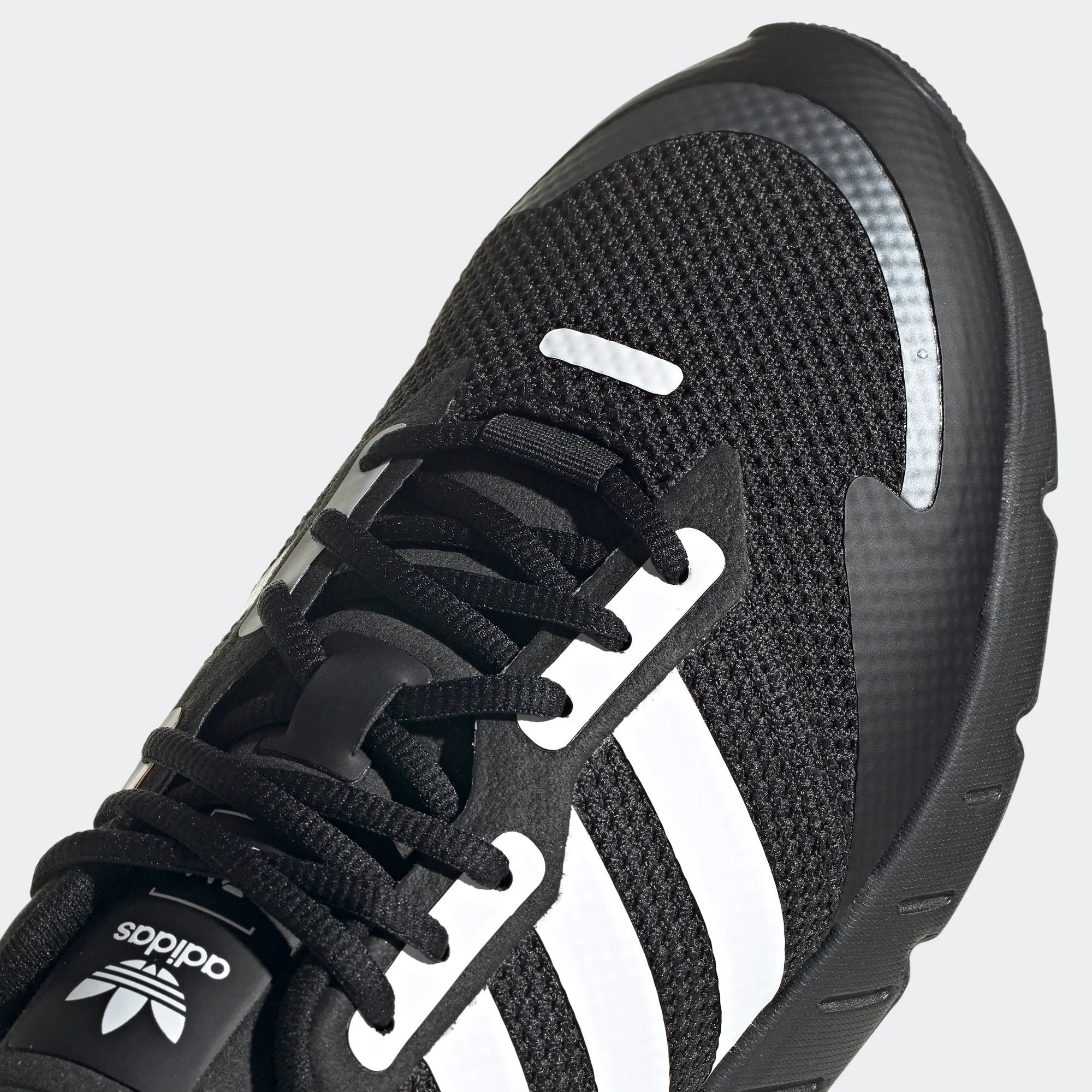 Men's adidas Originals ZX 1K Boost Shoes Black White