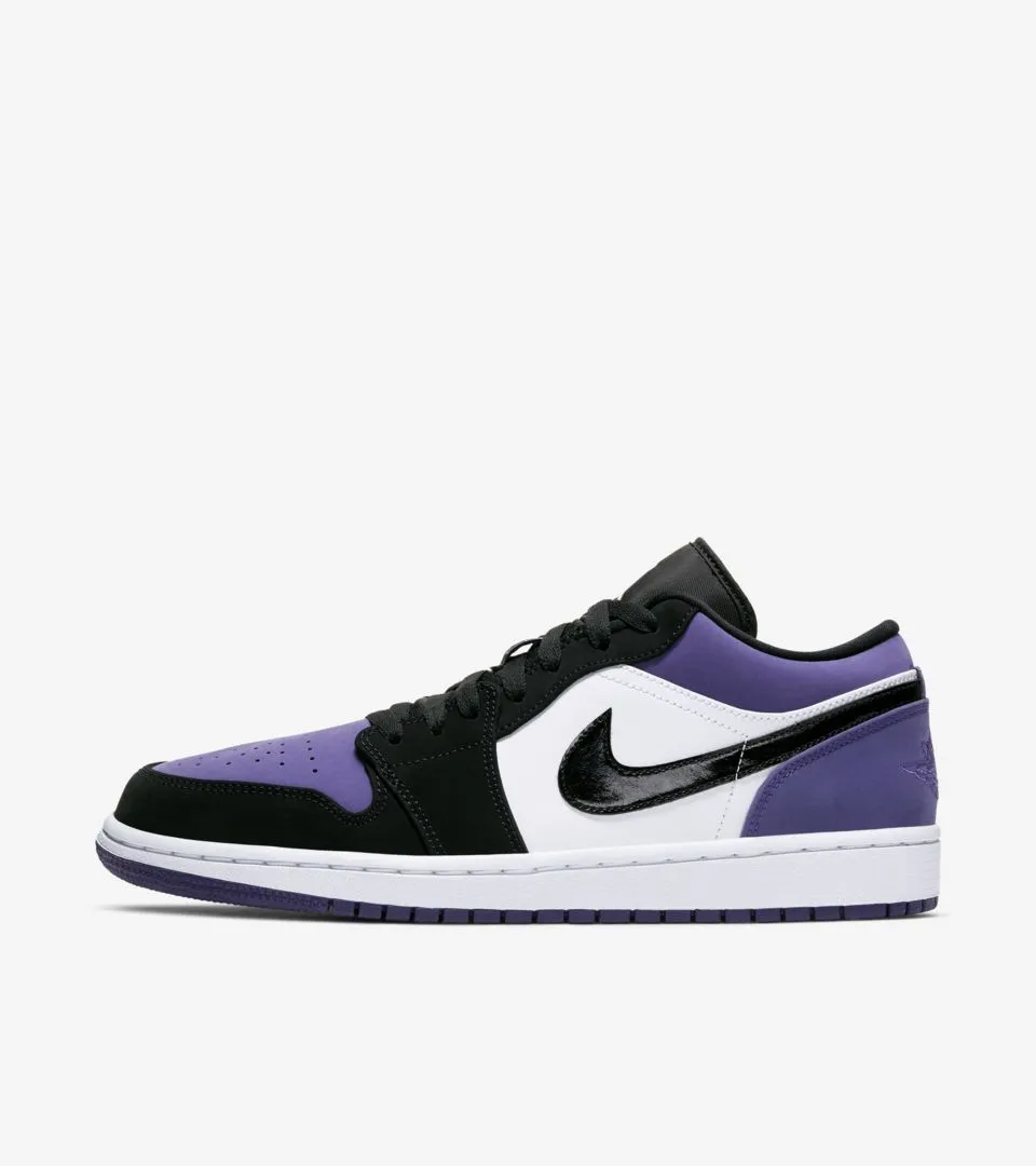 Men's Air Jordan 1 Low "Court Purple"