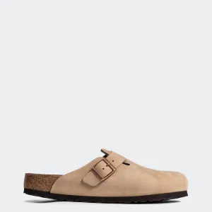 Men's BIRKENSTOCK Boston Soft Footbed Oiled Leather Tobacco Brown