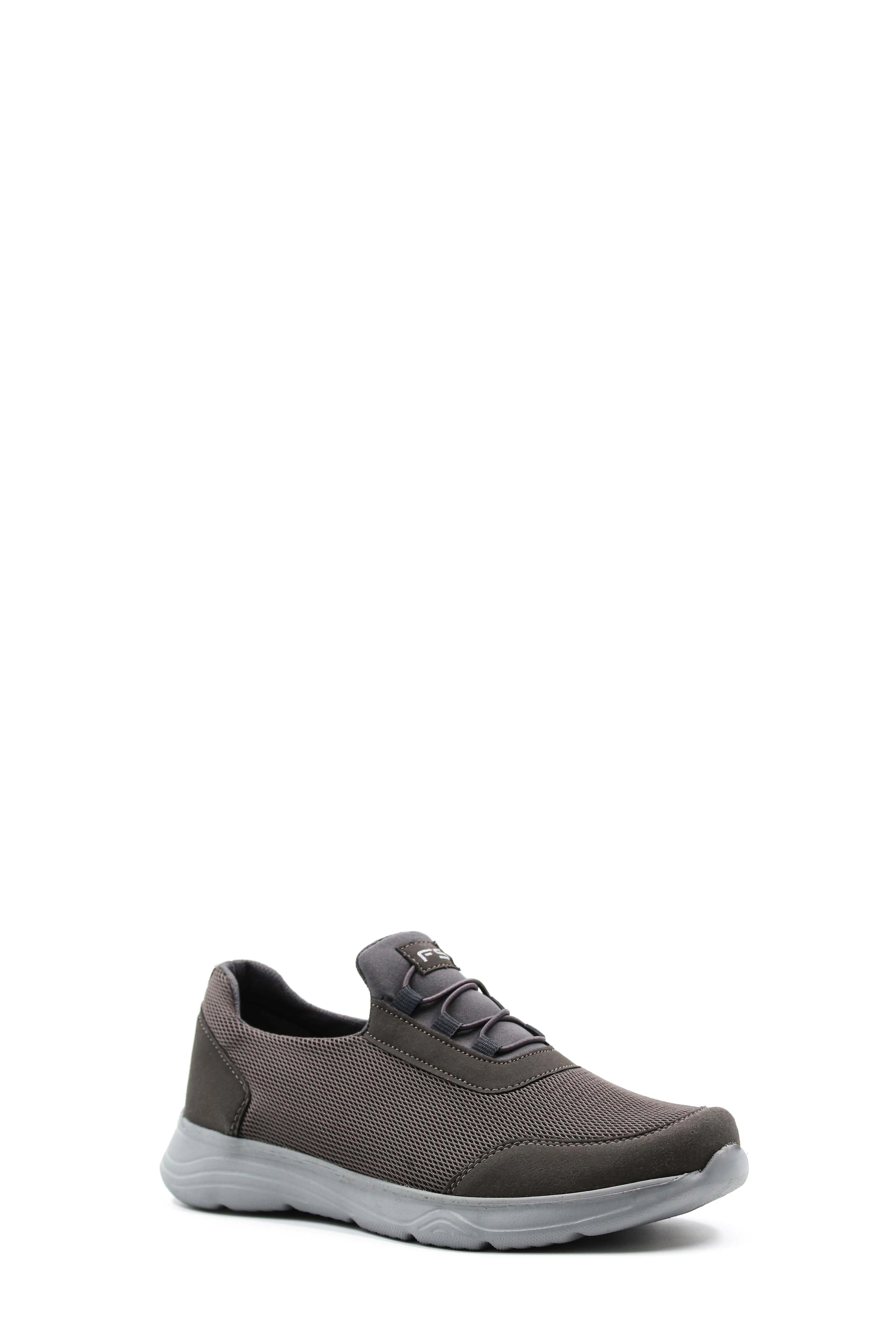 Men's Grey Slip-On Walking Shoes - Wessi