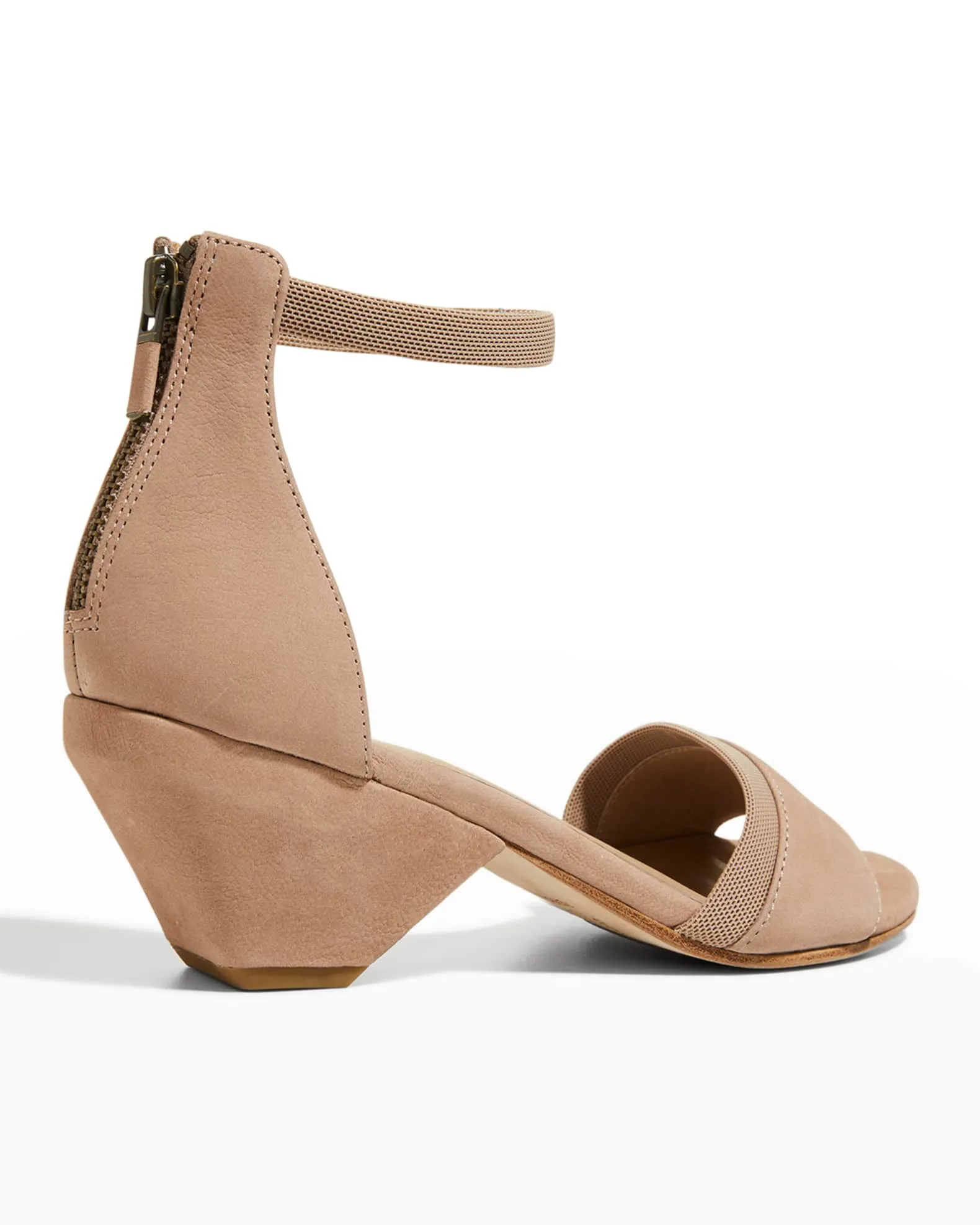 MIRTH SUEDE SANDALS W/ANKLE BAND