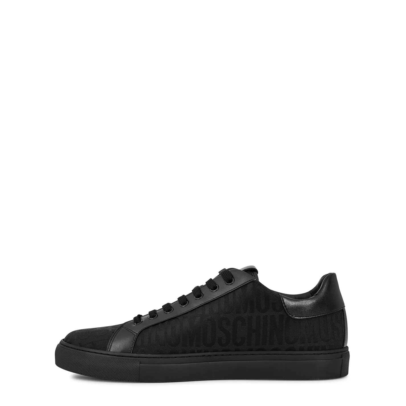 Moschino Logo Trainers Black
