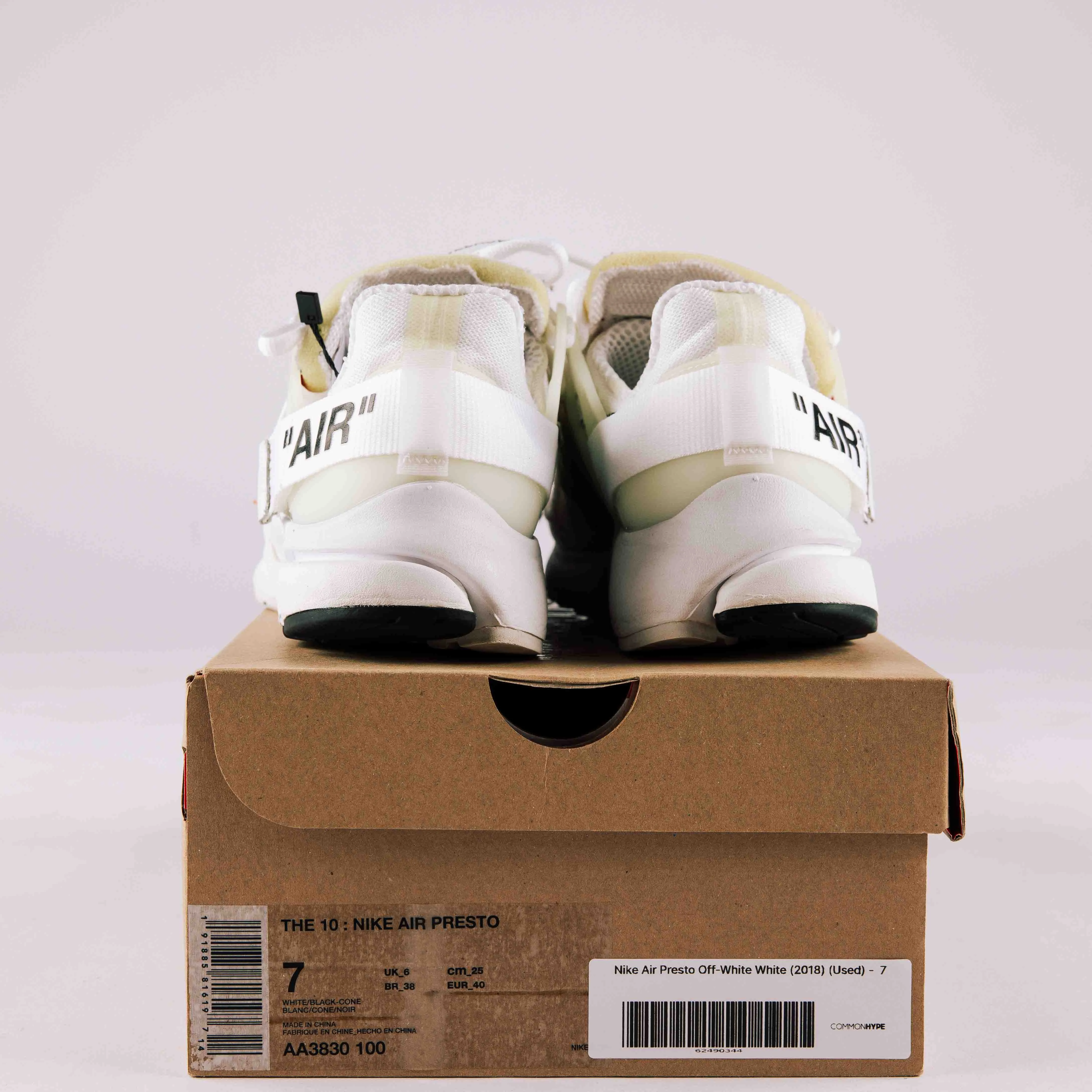 Nike Air Presto Off-White White (2018) - Used - 0161