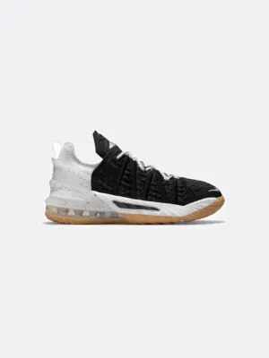 Nike - Boy - GS LeBron 18 - Black/White/Gum Med Brown