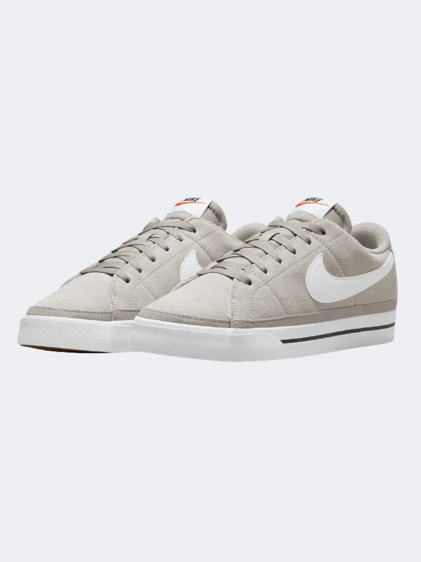 Nike Court Legacy Suede Men Lifestyle Espadrilles Grey