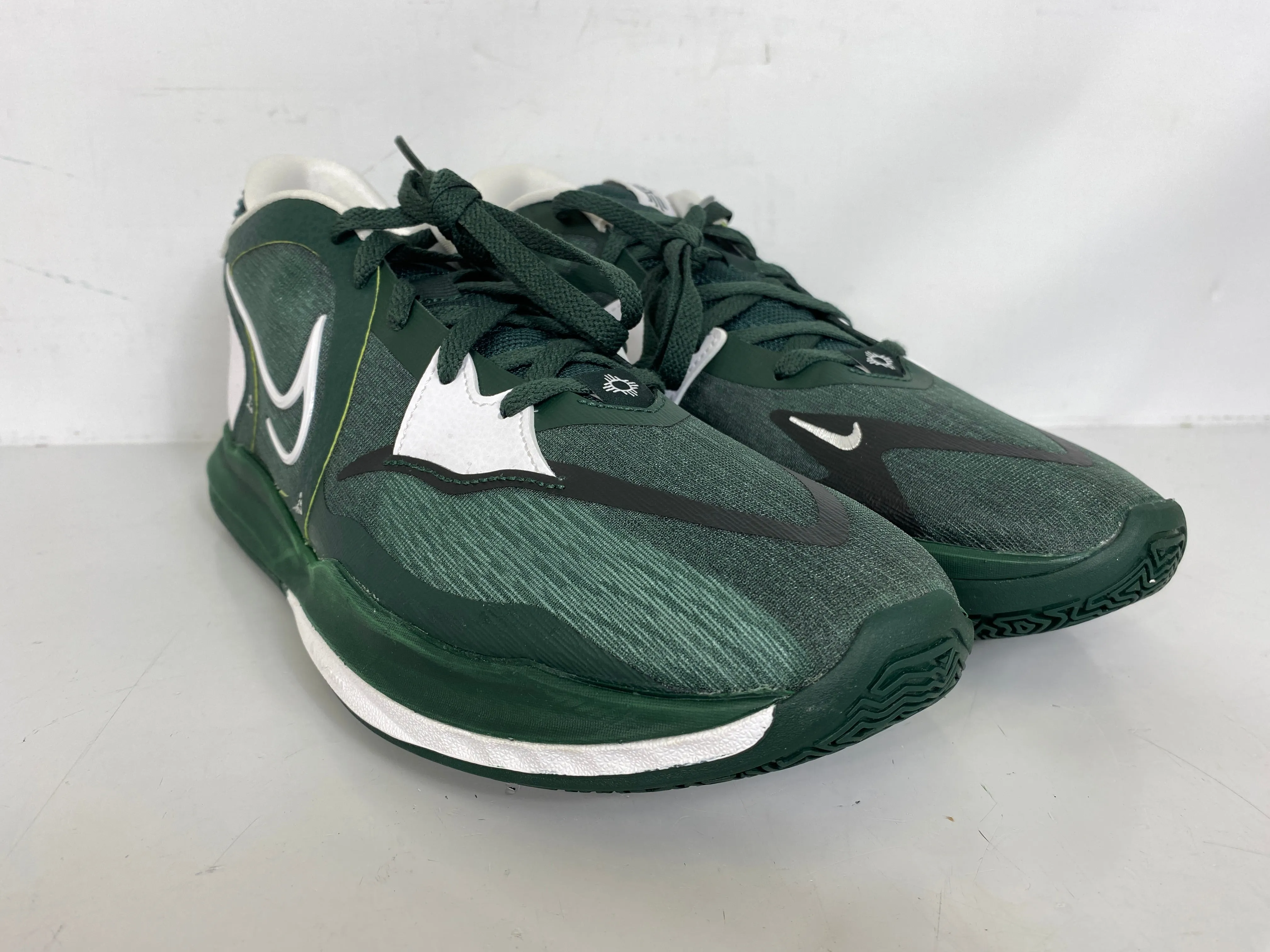 Nike Dark Green Kyrie Low 5 TB Promo Men's Basketball Shoes Size 14