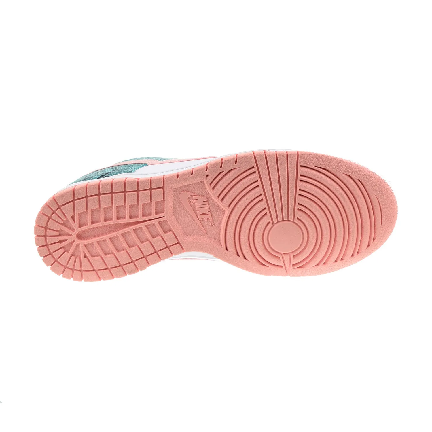 Nike Dunk Low Snakeskin Men's Shoes Washed Teal-Bleached Coral