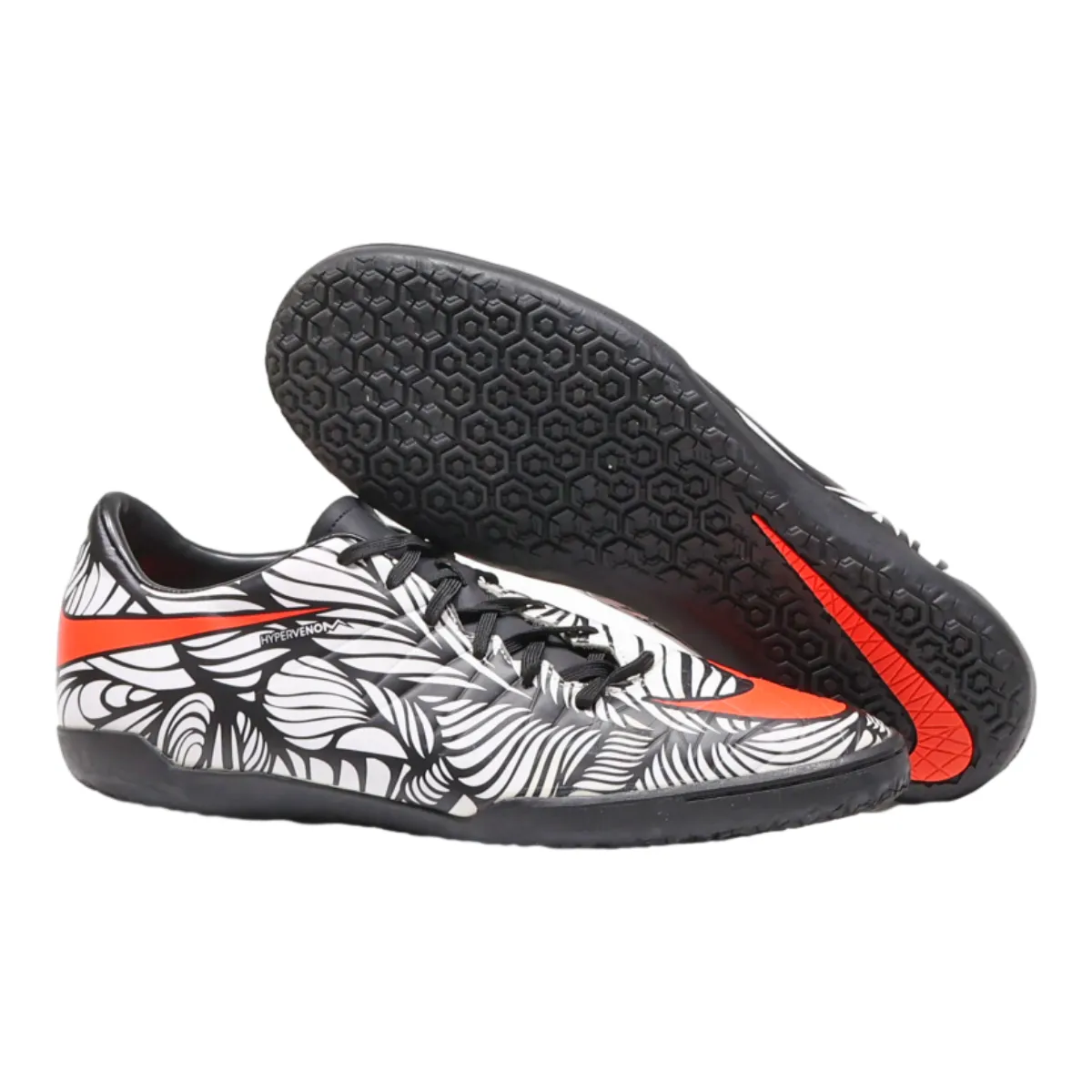 NIKE Hypervenom Phelon Sneaker Trainers Black Synthetic Mens UK 10.5