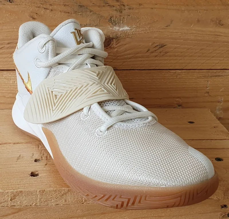 Nike Kyrie Flytrap 3 Mid Leather/Textile Trainers UK7/US8/EU41 BQ3060-105 White
