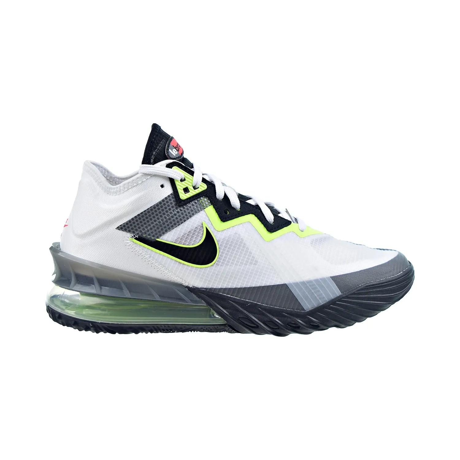 Nike Lebron XVIII Low "Greedy 95" Men's Basketball Shoes White-Black-Grey