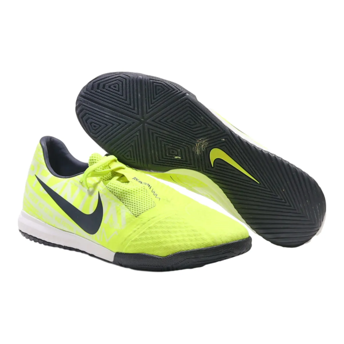 NIKE Low Top Trainers Green Synthetic Mens UK 7