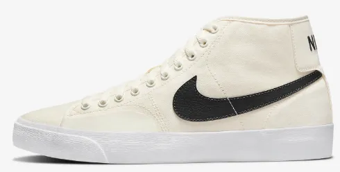 Nike SB - BLZR Court Mid Shoes | Sail White